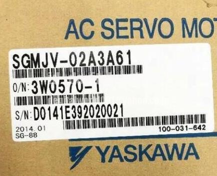 新品【代引★Ｔ番号領収書★税込 東京発】YASKAWA / 安川電機 SGMJV-02A3A61 サーボモーター【６ヶ月保証】_画像1