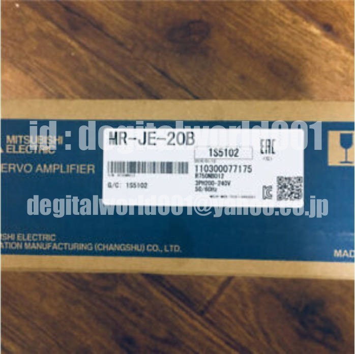 人気商品は 新品【代引★引取可 東京発】MITSUBISHI/三菱 MR-JE-20B サーボアンプ【6ヶ月保証】 その他 人気商品は 新品【代引★引取可 東京発】MITSUBISHI/三菱 MR-JE-20B サーボアンプ【6ヶ月保証】 その他