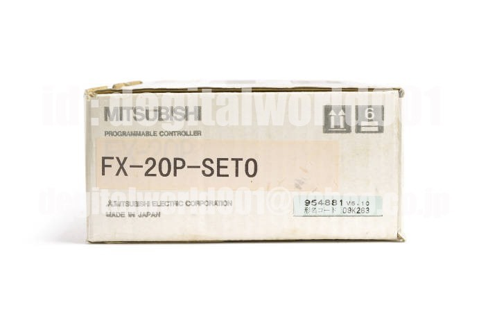 新品【代引★Ｔ番号領収書★税込 東京発】MITSUBISHI/三菱 FX-20P-E-SETO【６ヶ月保証】_画像1