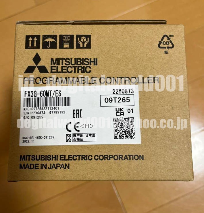 新品【代引★Ｔ番号領収書★税込 東京発】MITSUBISHI/ 三菱 FX3G-60MT/ESマイクロシーケンサー 基本ユニット 【６ヶ月保証】