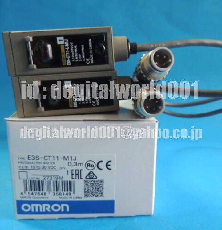 新品【代引★Ｔ番号領収書★税込 東京発】OMRON/オムロン E3S-CT11-M1J【６ヶ月保証】