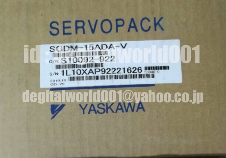 新品【代引☆T番号領収書☆税込 東京発】YASKAWA / 安川電機 SGDM- 新品【代引☆T番号領収書☆税込 東京発】YASKAWA / 安川電機 SGDM-
