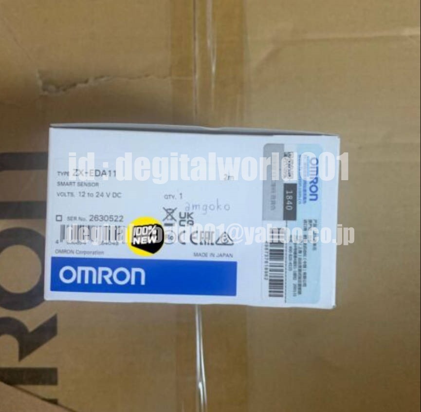 新品【代引★Ｔ番号領収書★税込 東京発】OMRON オムロン スマートセンサ ZX-EDA11【６ヶ月保証】