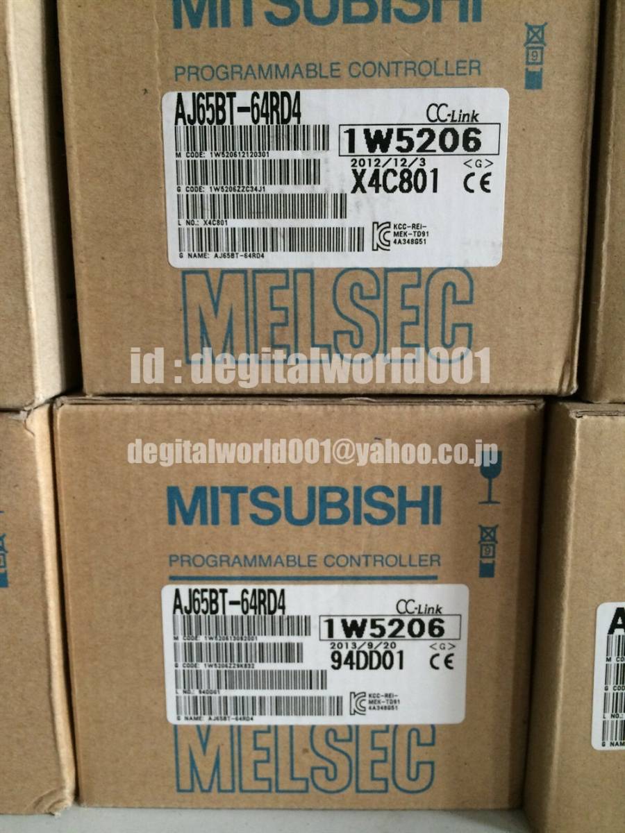 色々な 新品【代引★引取可 東京発】MITSUBISHI 三菱電機 AJ65BT-64RD4【６ヶ月保証】 その他