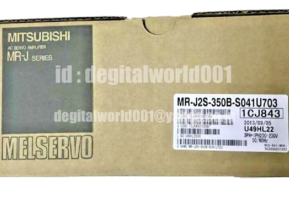 【10%OFF】 新品【代引★引取可 東京発】MITSUBISHI ACサーボアンプ【6ヶ月保証】 MR-J2S-350B-S041U703 三菱 その他 【10%OFF】 新品【代引★引取可 東京発】MITSUBISHI ACサーボアンプ【6ヶ月保証】 MR-J2S-350B-S041U703 三菱 その他