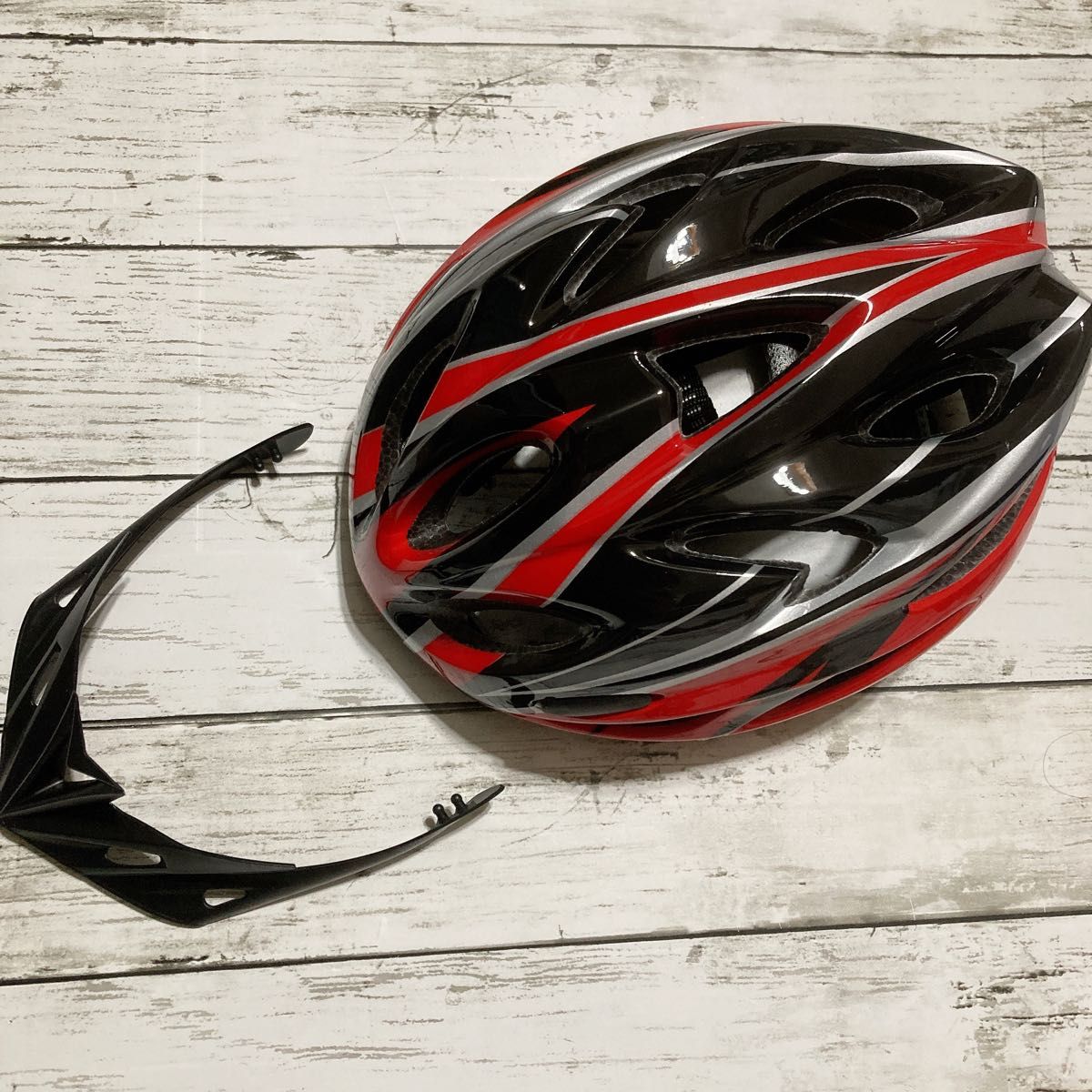 2022新作 自転車用ヘルメット 男女兼用 大人 子供 ヘルメット 自転車 赤黒 B-989