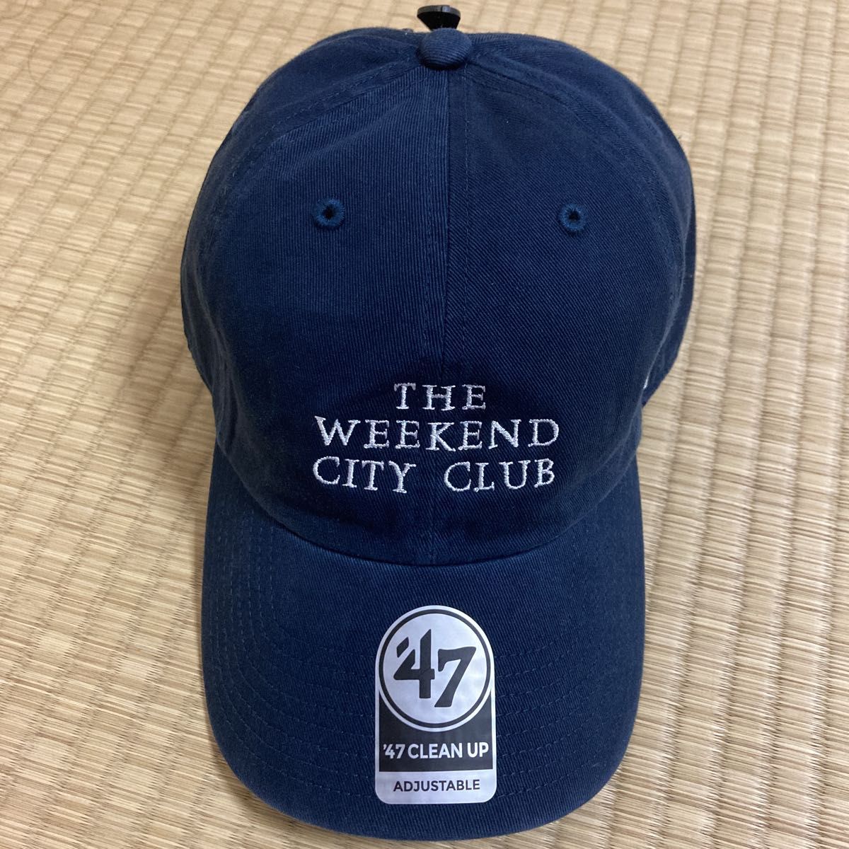 47 THE WEEKEND CITY CLUB ネイビー　NEAT フォーティーセブン　キャップ　帽子