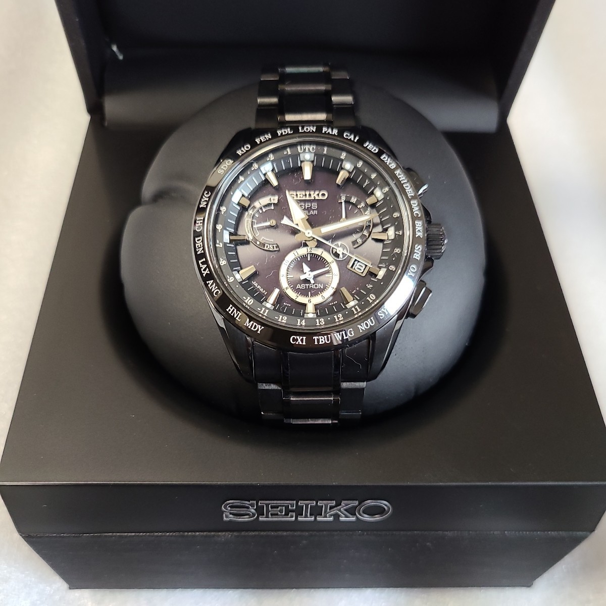 送料無料】【美品】SEIKO ASTRON セイコーアストロン GPS ソーラー