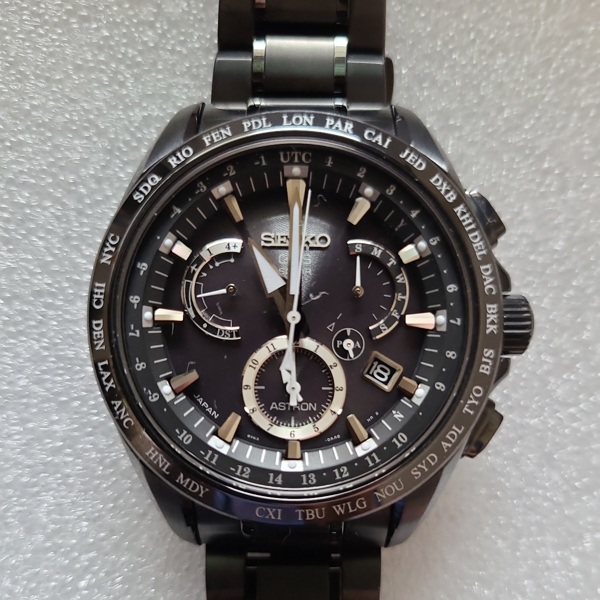 送料無料】【美品】SEIKO ASTRON セイコーアストロン GPS ソーラー