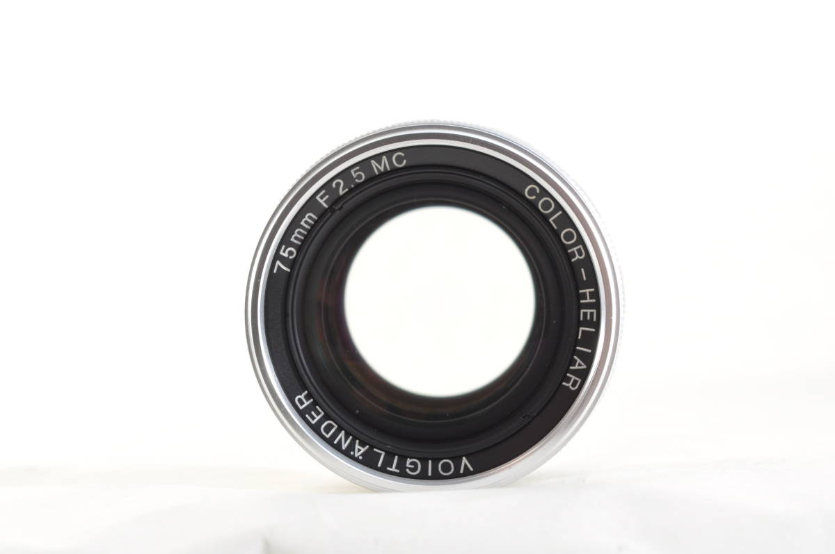 ☆実用良品☆Voigtlander COLOR HELIAR 75mm F2.5 MC Lマウント L39