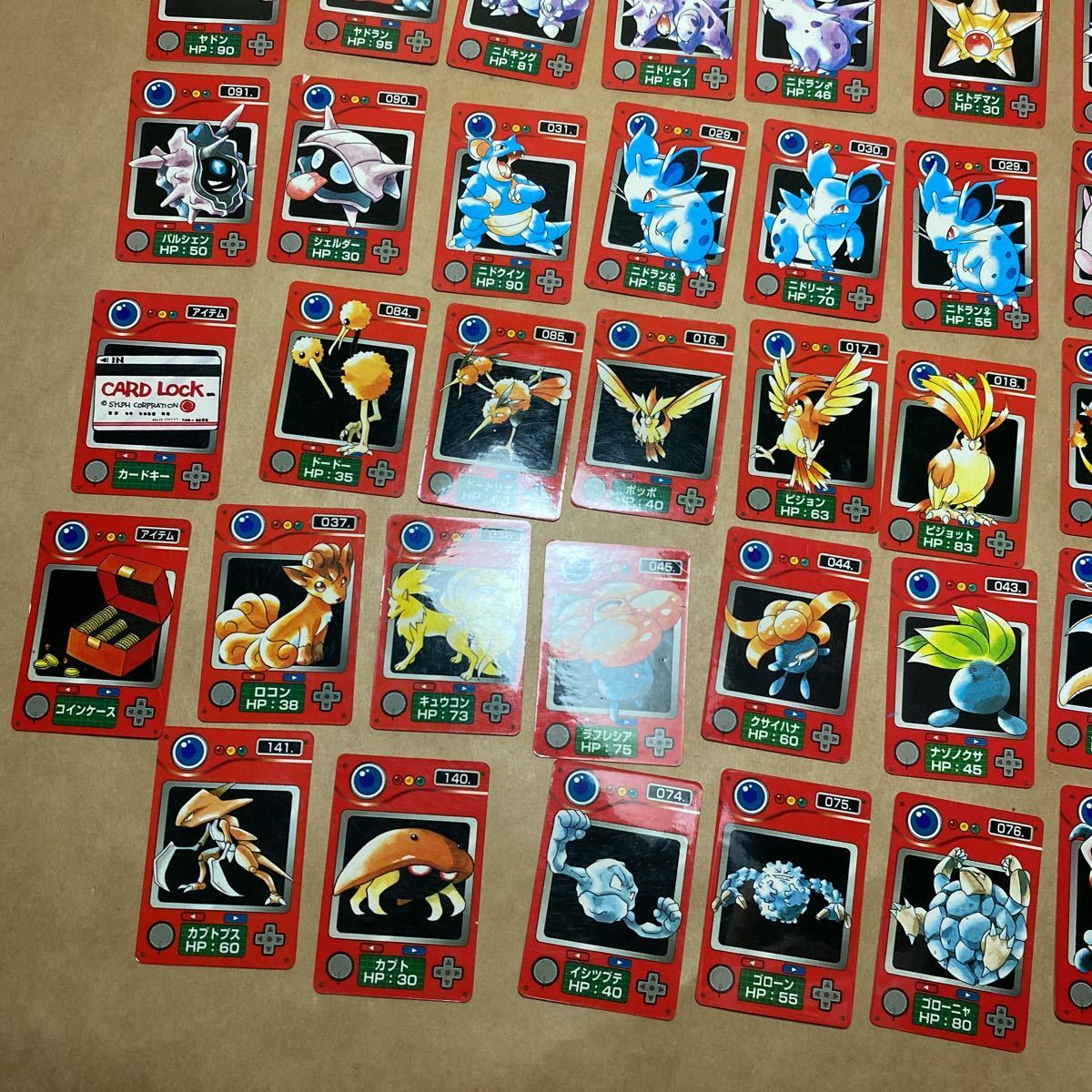 57枚セット ポケモン ハーフチップ ミニカード ずかん カード 57枚セット ポケモン ハーフチップ ミニカード ずかん カード