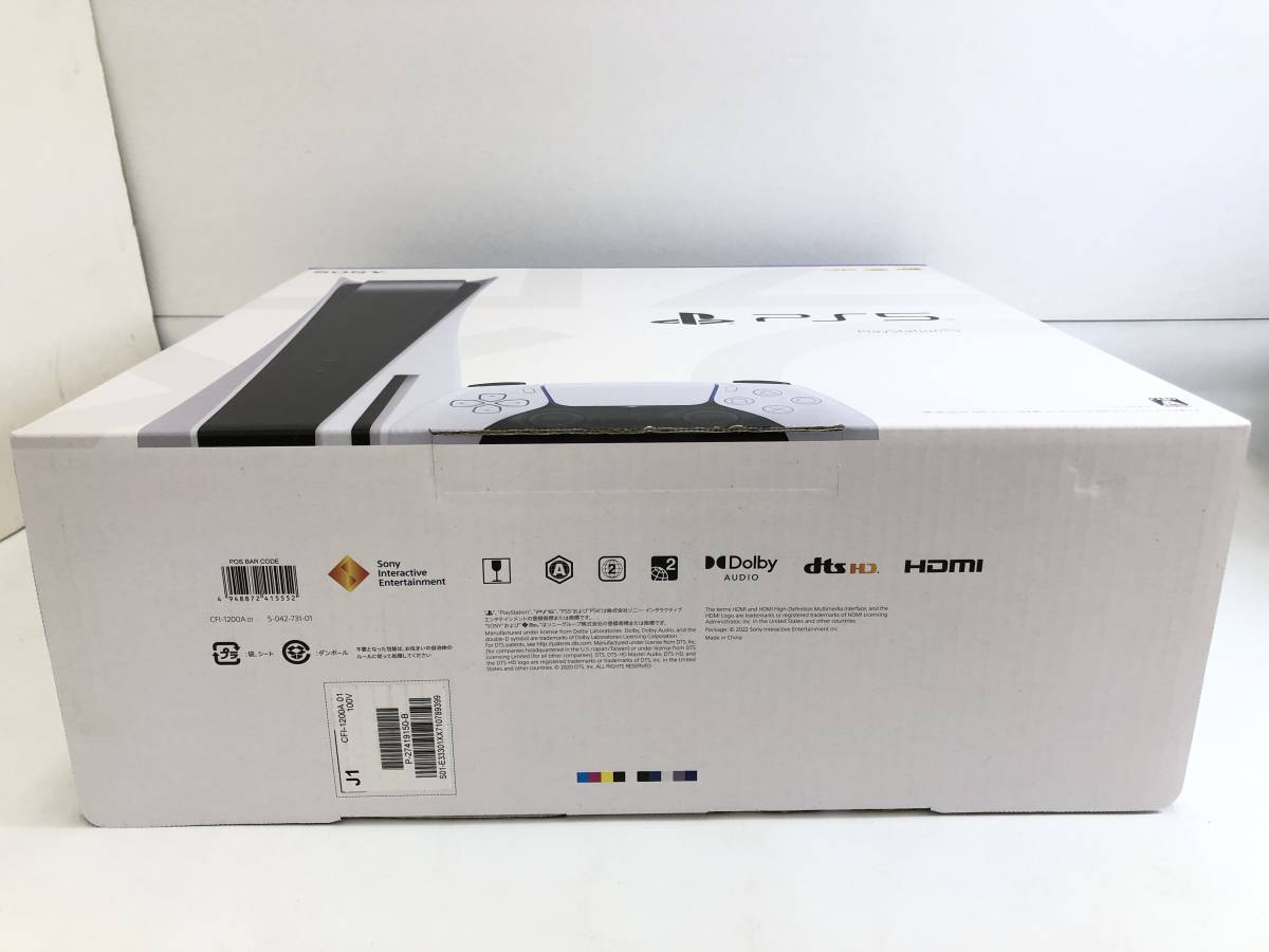 GH230606-01K/ 未使用 SONY ソニー PS5 本体 CFI-1200A ディスク