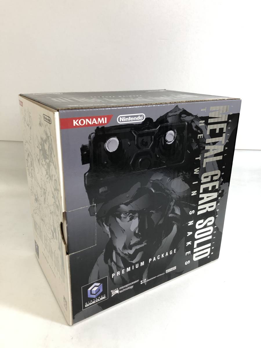 GH230605-04K/ 未使用 KONAMI 任天堂 GAMECUBE メタルギアソリッド ザ