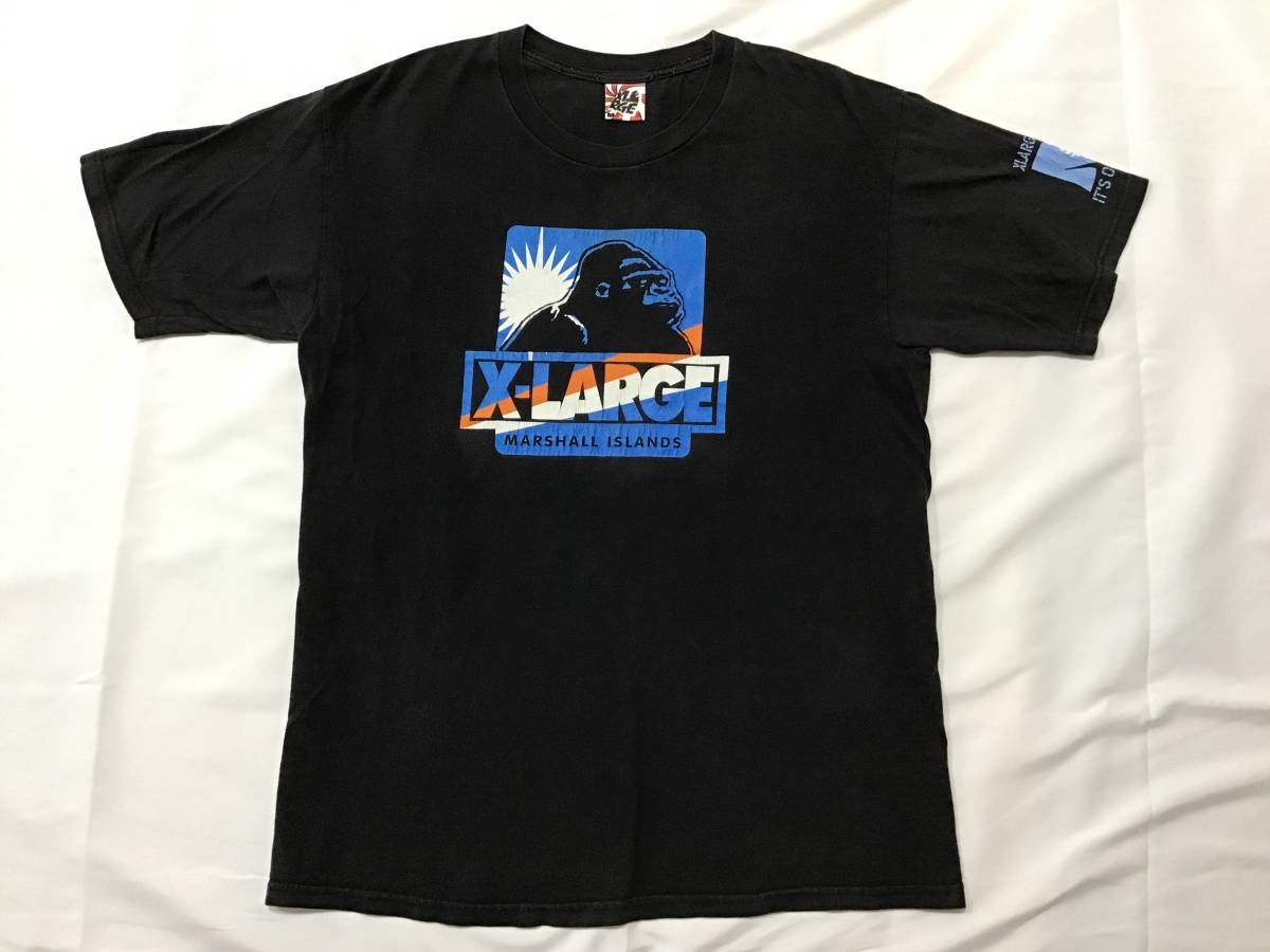 レア USA製 X-LARGE Tシャツ M 半袖 ゴリラ エクストララージ トップス