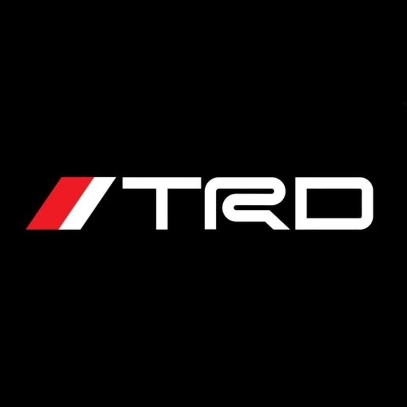 2枚セット TRD トヨタ TOYOTA ステッカー デカール 30cm サイド ウインドウ ホワイト 白 GR e_画像8
