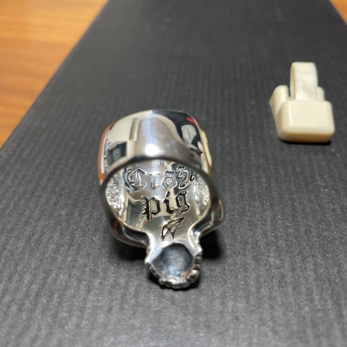 極美品 クレイジーピッグ 限定 リング 15号 500個限定 ラージエビル