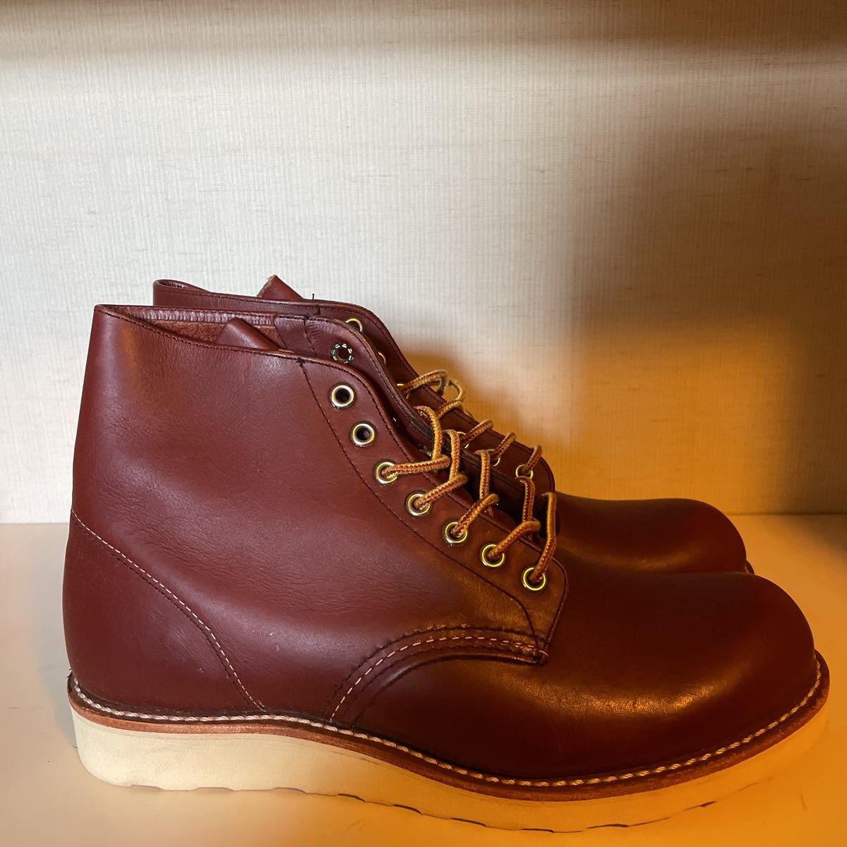 新品未使用品 レッドウィング RED WING 9105 7 1/2 25.5㎝ 赤茶