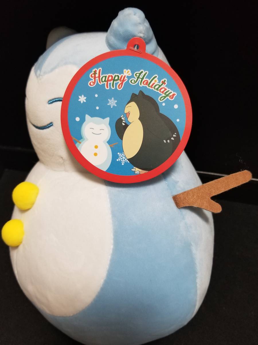 送料無料 韓国限定 ポケモン カビゴン 雪だるまぬいぐるみ pokemon