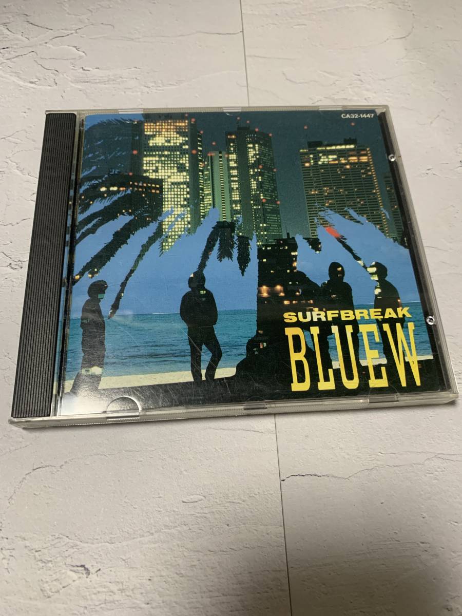 CD BLUEW ブルー / SURFBREAK サーフブレイク 国内盤 CA32-1447 全10曲 2306の画像1