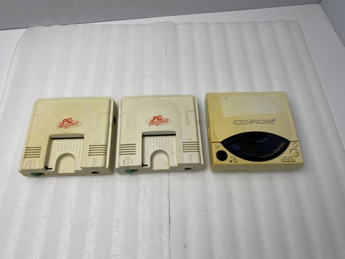 ☆NEC CD-ROMプレーヤー PCエンジン☆本体 まとめ売り PI-TG001/CDR-30