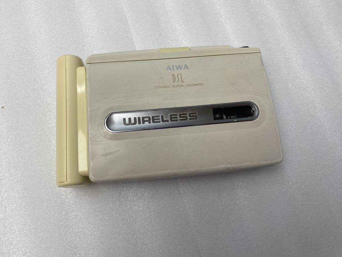 ☆AIWA アイワ☆HS-WR35 カセットプレーヤー 当時物【中古/現状品/動作