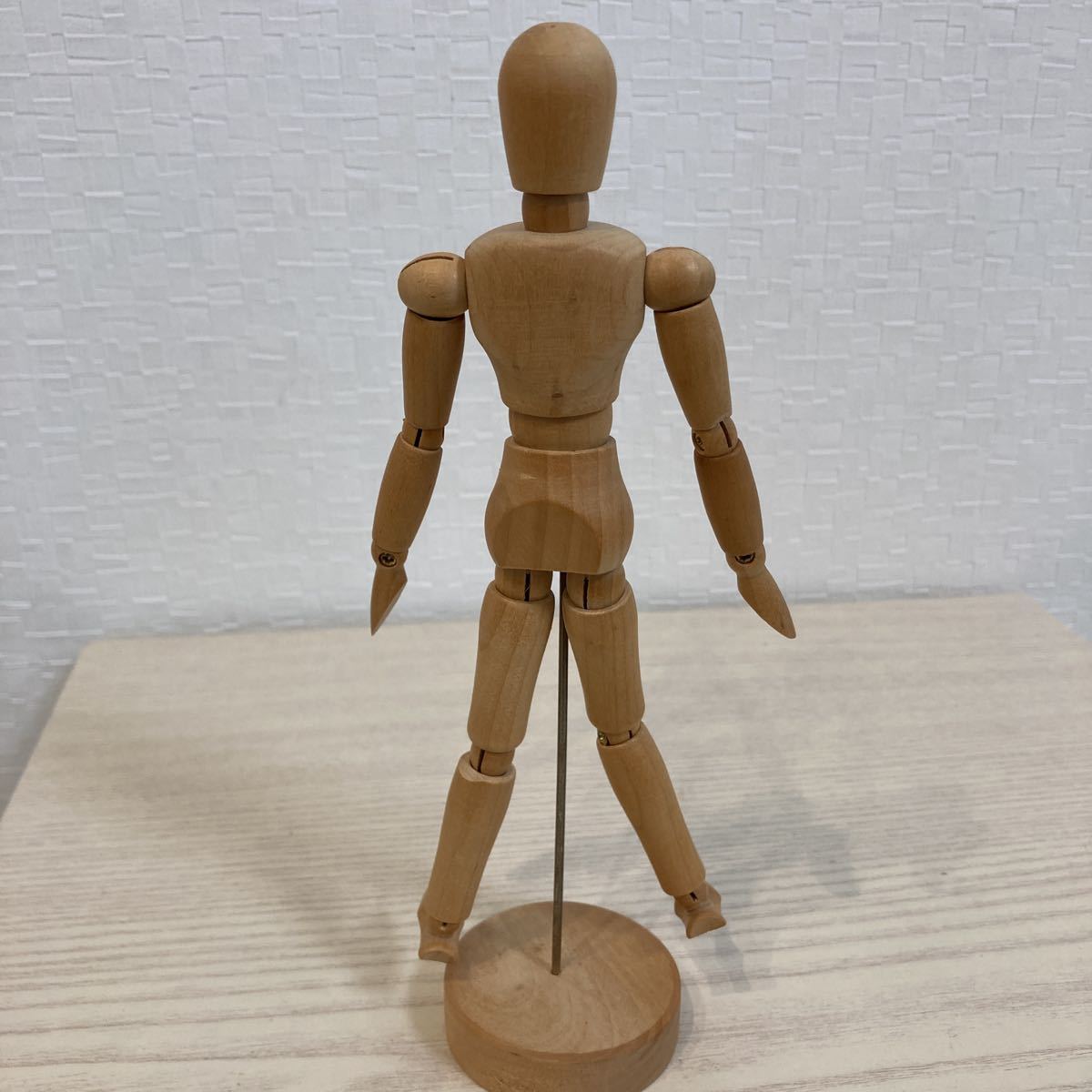 デッサン人形 木製 モデル 可動式 漫画模型 マネキン 関節人形 素体 デッサン用 モデル人形 フィギュア 美術 ドール 木の人形 