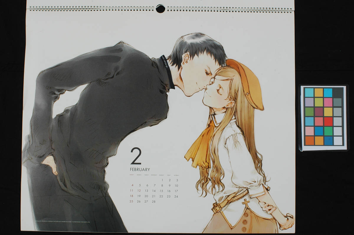 訳あり商品 price][Delivery Bottom Free]2001CALENDAR /INKPOT MONOCHROMA イラスト集、原画集