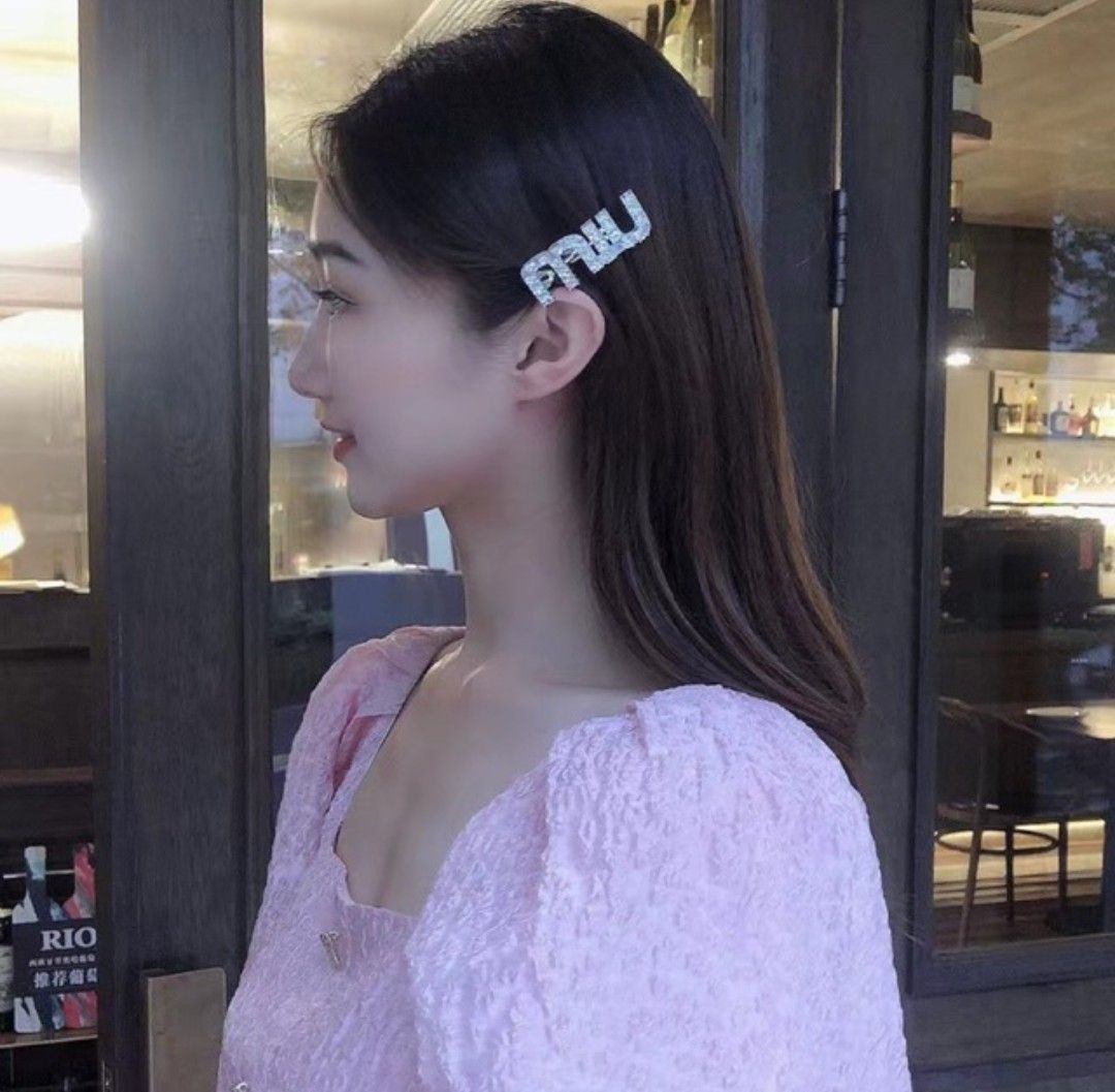 miu ヘアクリップ バレッタ ピン ヘアピン 1つ miu ヘアクリップ バレッタ ピン ヘアピン 1つ