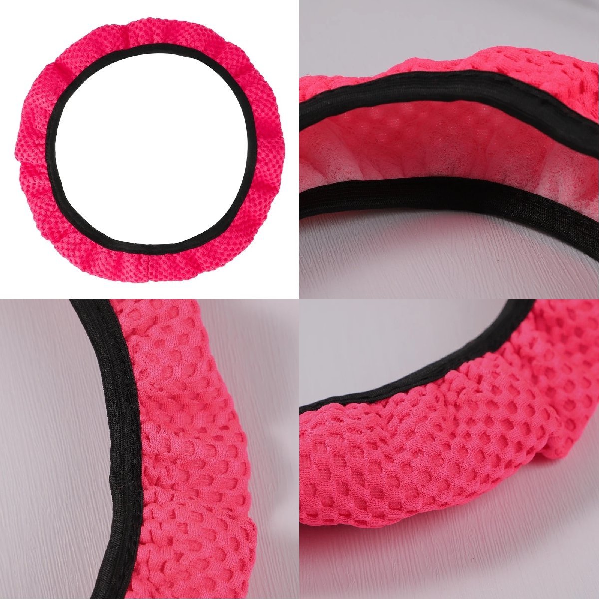 ハンドルカバー ステアリングカバー MR-2 MR-S AW10 AW11 SW20 ZZW30 MR2 MRS トヨタ アイスシルク 選べる7色 GTA_画像10