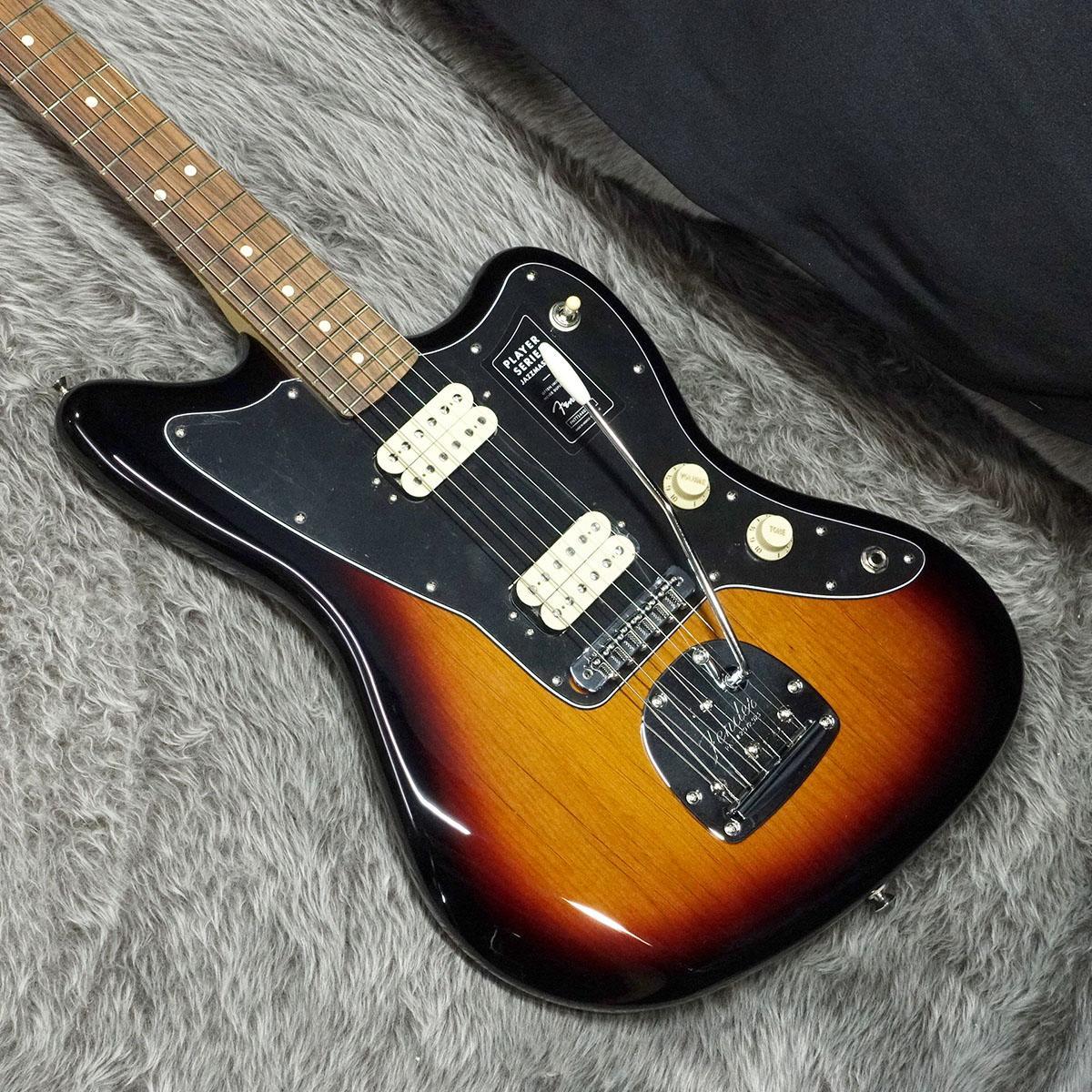 Fender Player Jazzmaster PF 3-Color Sunburst_画像1