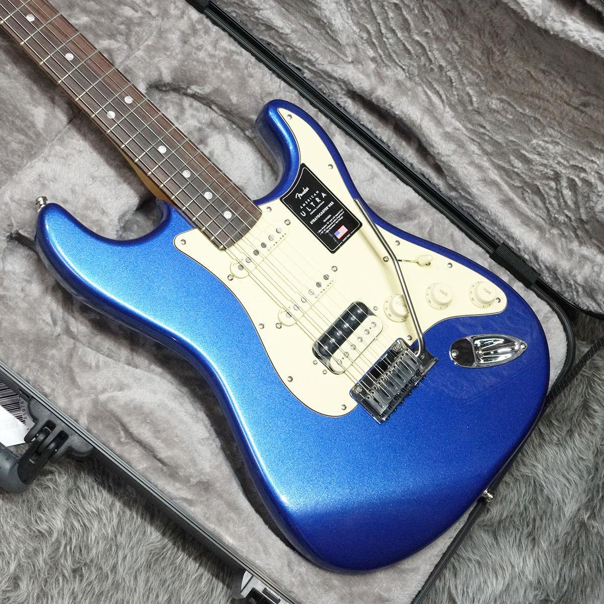 Fender American Ultra Stratocaster HSS RW Cobra Blue_画像1