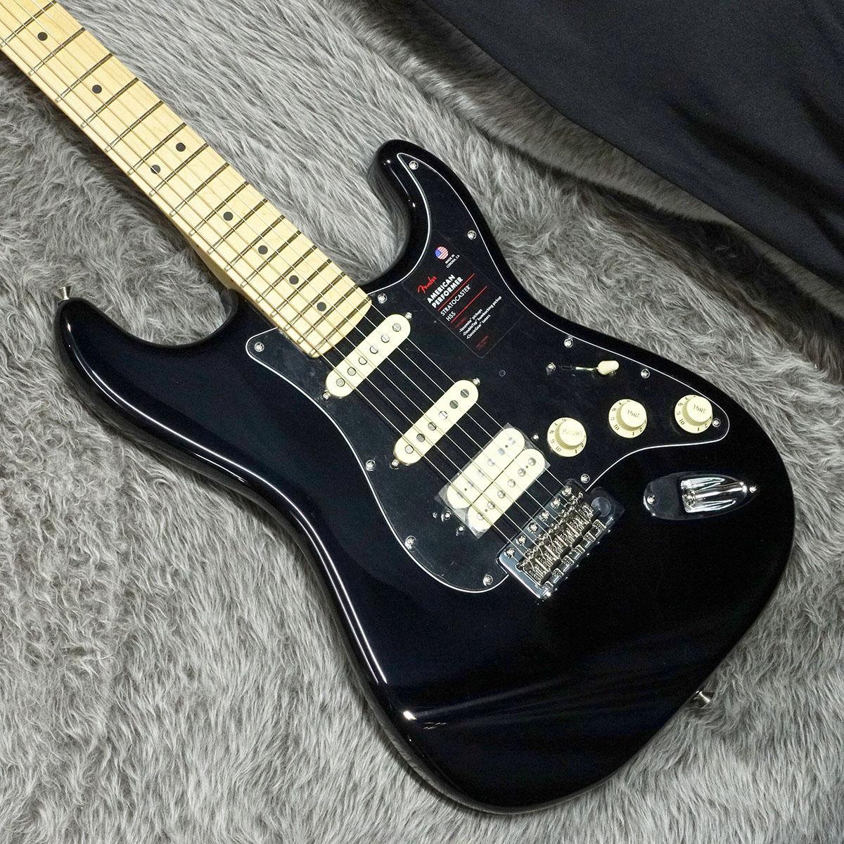 Fender American Performer Stratocaster HSS MN Black | JChere雅虎
