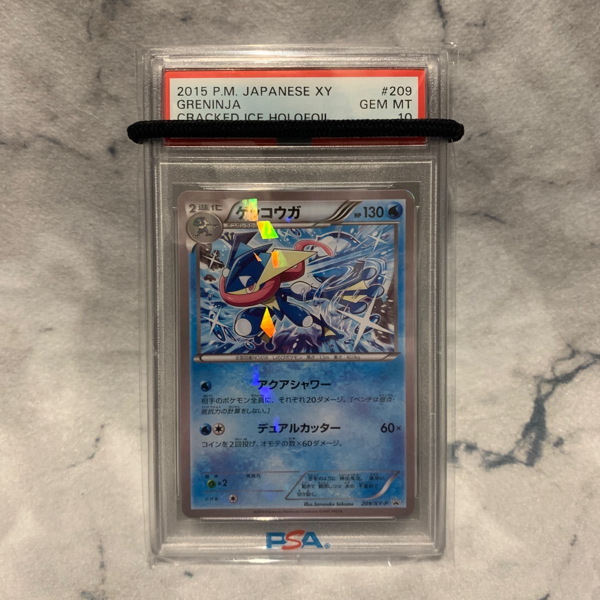 PSA10 ゲッコウガ ファミリーマート キャンペーン プロモ 209/XY-P