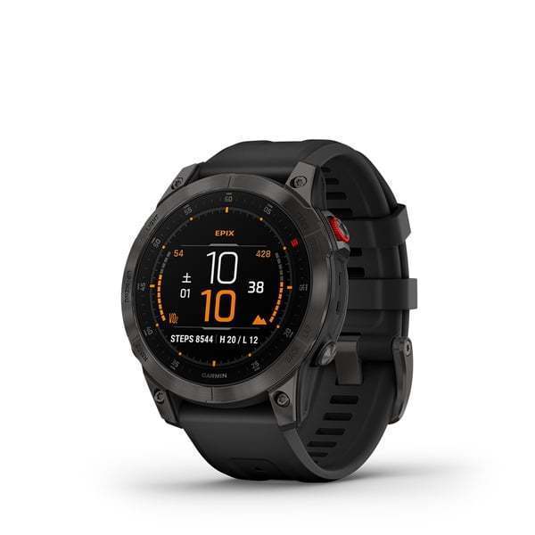 ガーミン GARMIN EPIX SAPPHIRE CARBON GRAY DLC TI / BLACK 美品 送料