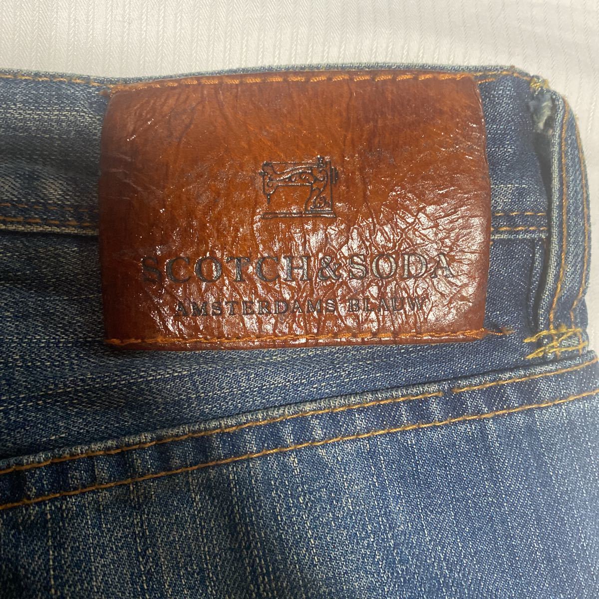 M4 SCOTCH&SODA ジーンズ　サイズW30L32表記　中国製_画像6