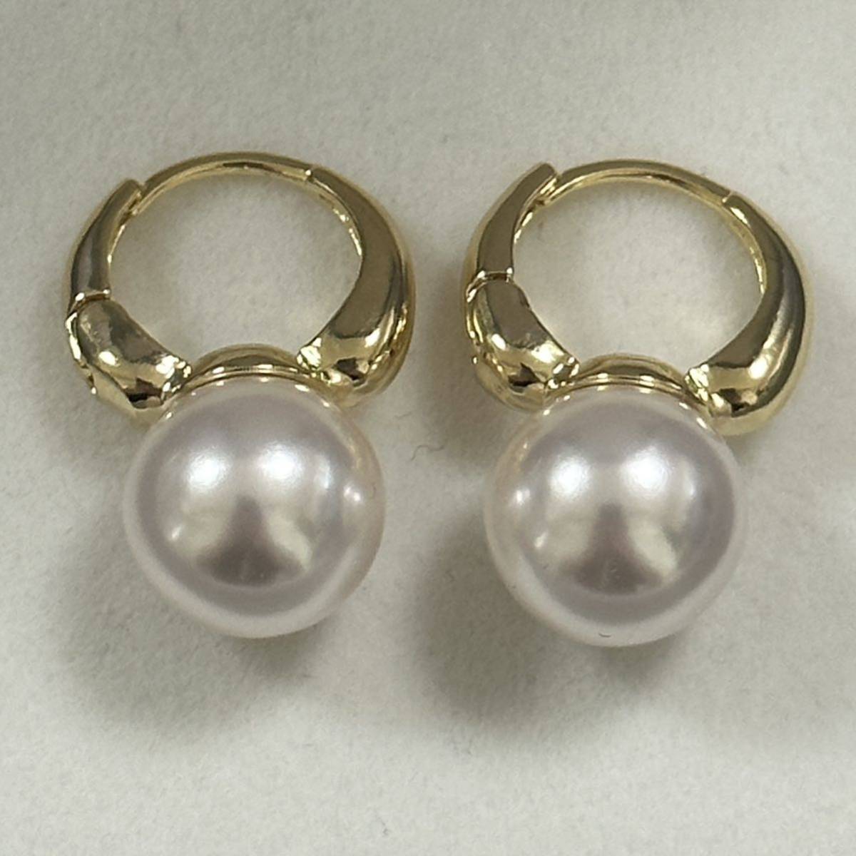  pearl earrings hoop earrings imite-shon pearl 