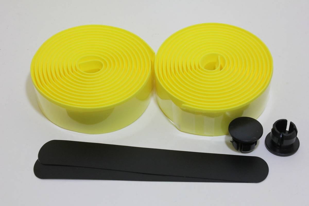 (529) bar tape plain yellow yellow color soft type load 