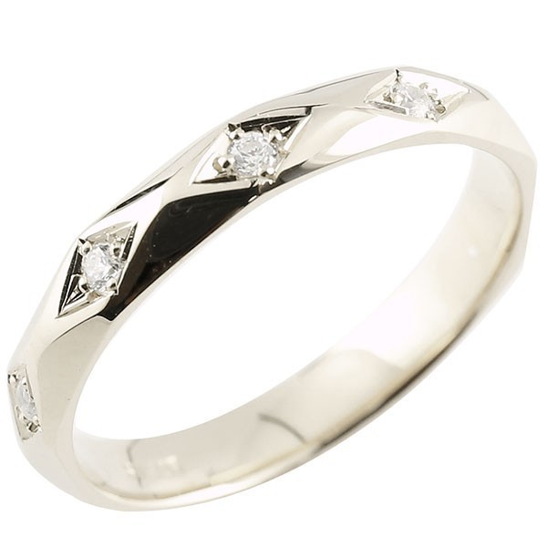 指輪 キュービックジルコニア プラチナ cz リング 指輪 婚約指輪 カットリング 菱形 pt900 送料無料 セール SALE