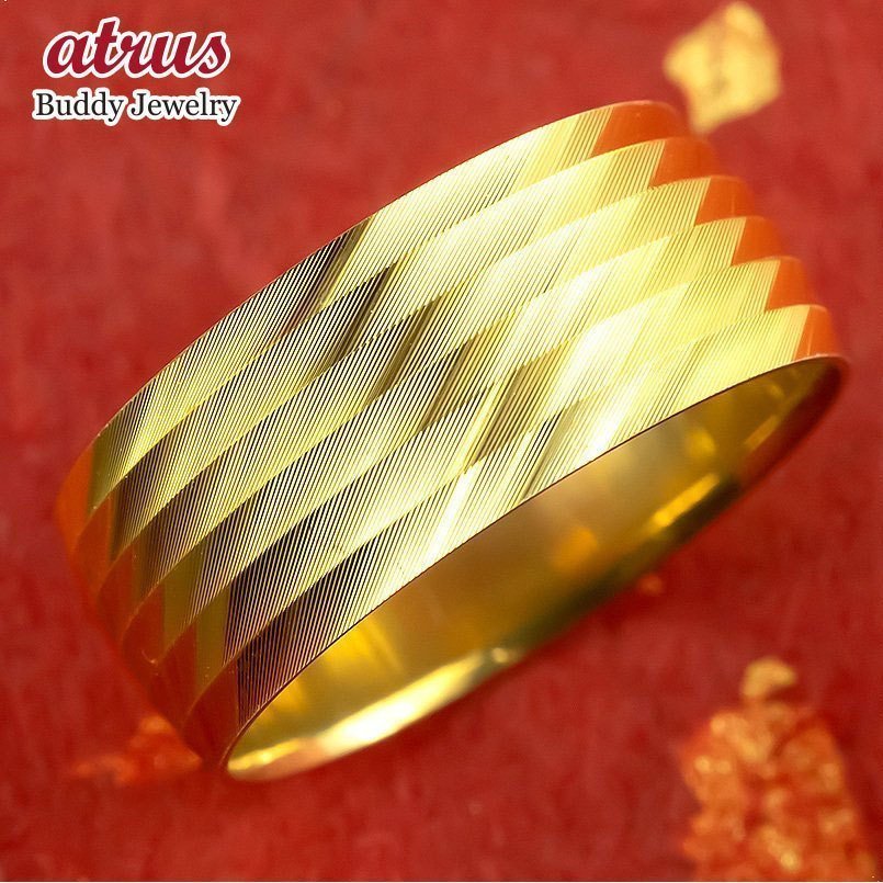 24 gold ring original gold men's futoshi . ring forged gold Gold 24k simple stylish k24 wide width cut pin key ring metal popular man 