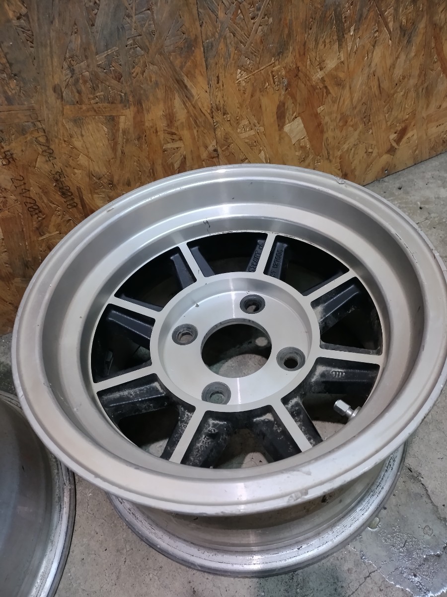 ハヤシストリート 旧車 希少 2本 13インチ 7J PCD114.3/4H 深リム