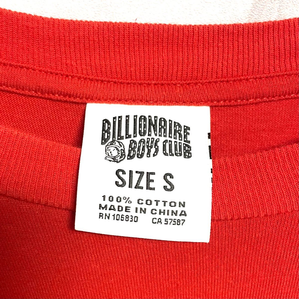 【BILLIONAIRE BOYS CLUB】ビリオネアボーイズクラブ　Tシャツ　半袖tシャツ BBC プリント　メンズ　Sサイズ