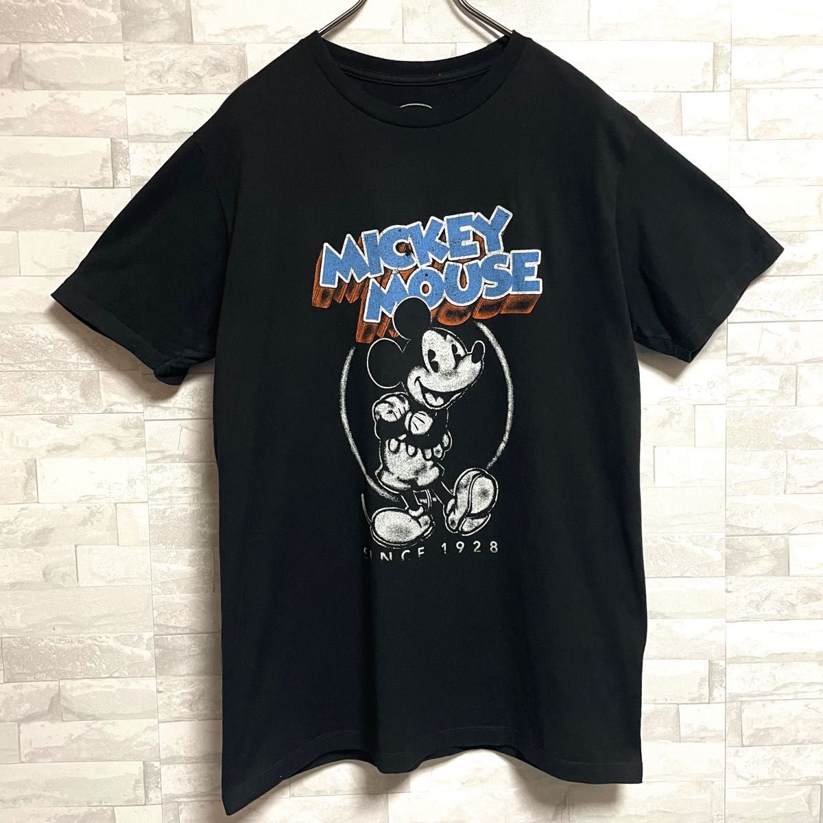 【Disney】ディズニー　ミッキーマウス　メンズ　半袖tシャツ　Mサイズ　メキシコ製　MADE IN MEXICO ユニセックス