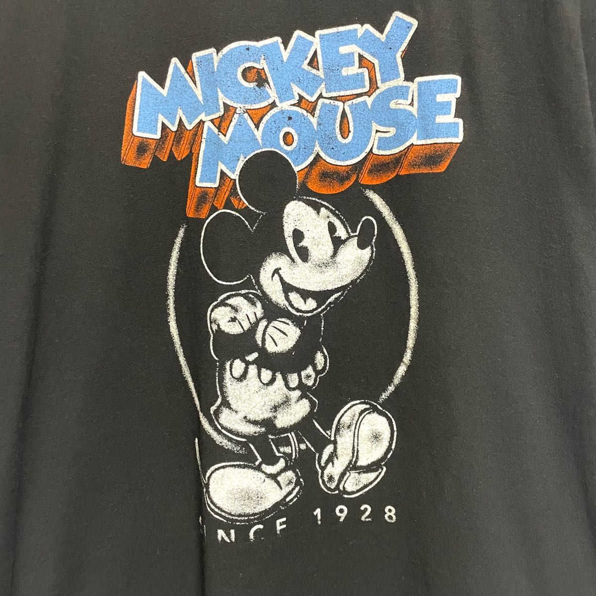 【Disney】ディズニー　ミッキーマウス　メンズ　半袖tシャツ　Mサイズ　メキシコ製　MADE IN MEXICO ユニセックス