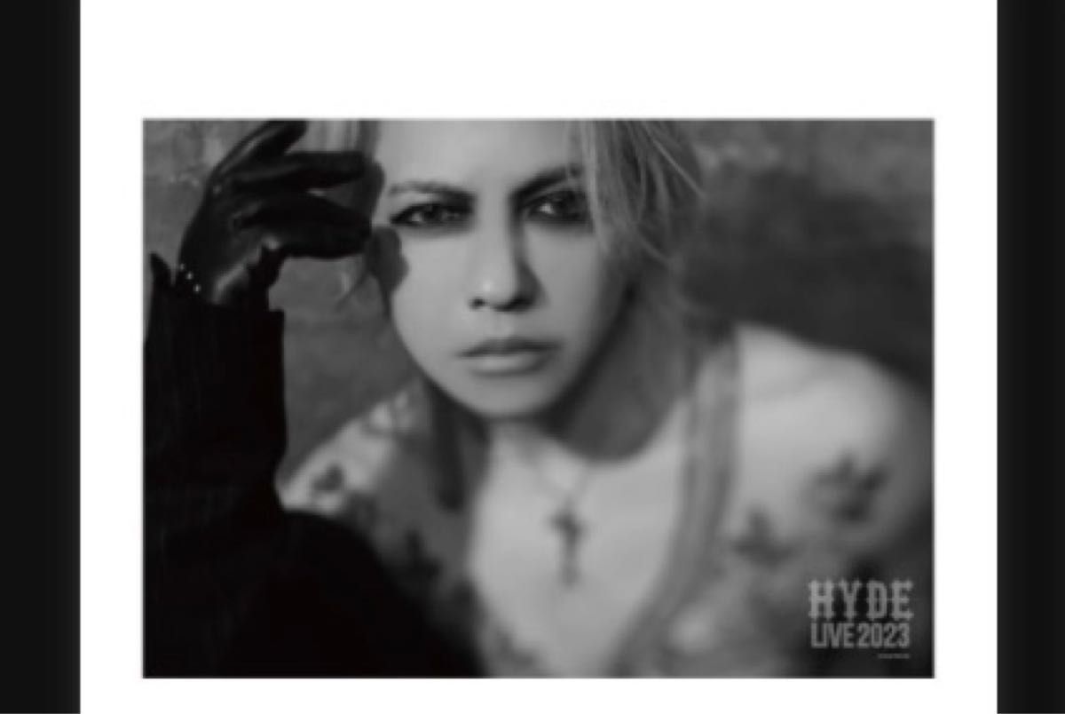 HYDE ガチャ ファブリックポスターA HYDE LIVE2023｜PayPayフリマ