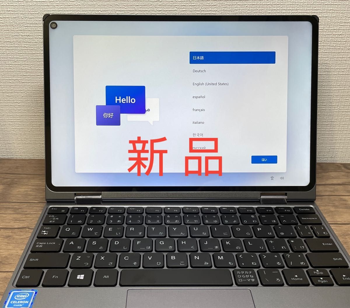 【新品】CHUWI MiniBook X 2022 日本語キーボード