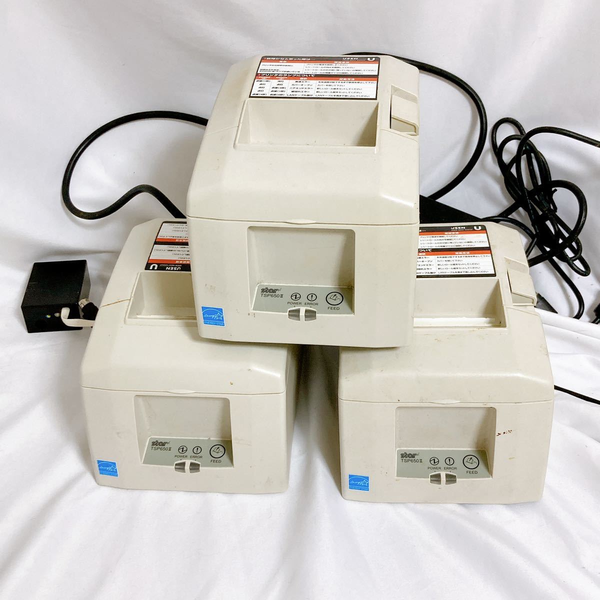 ♪star スター精密 レシートプリンター TSP650II まとめて【 3台セット
