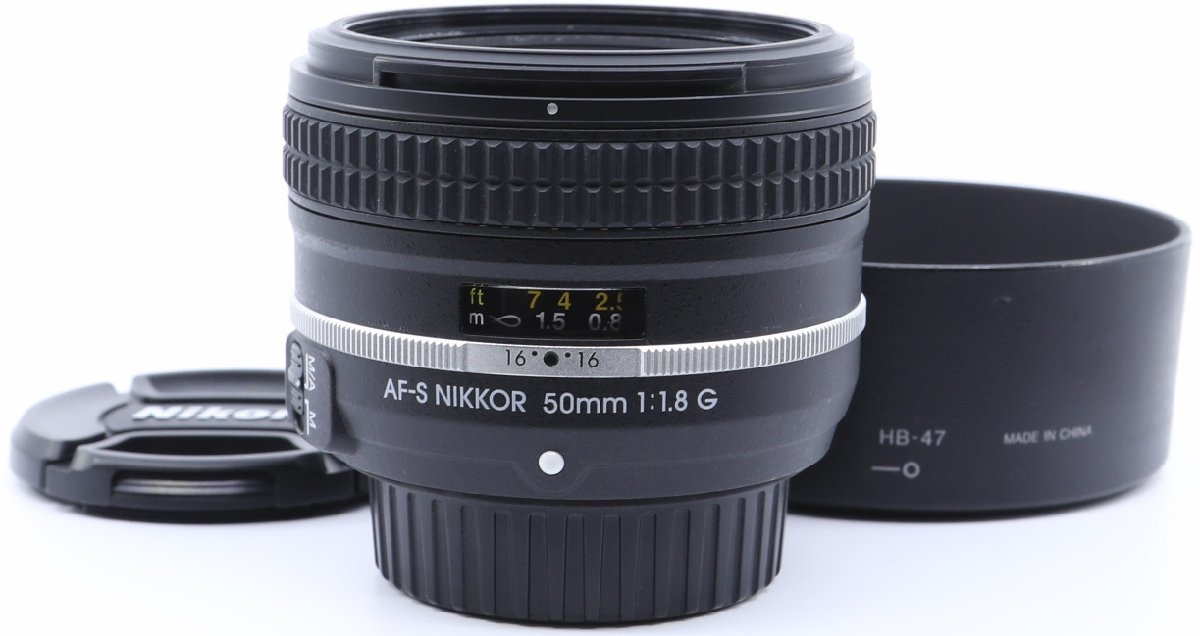 新発売 ＜良品＞ Nikon AF-S FX NIKKOR 50mm f/1.8G スペシャル