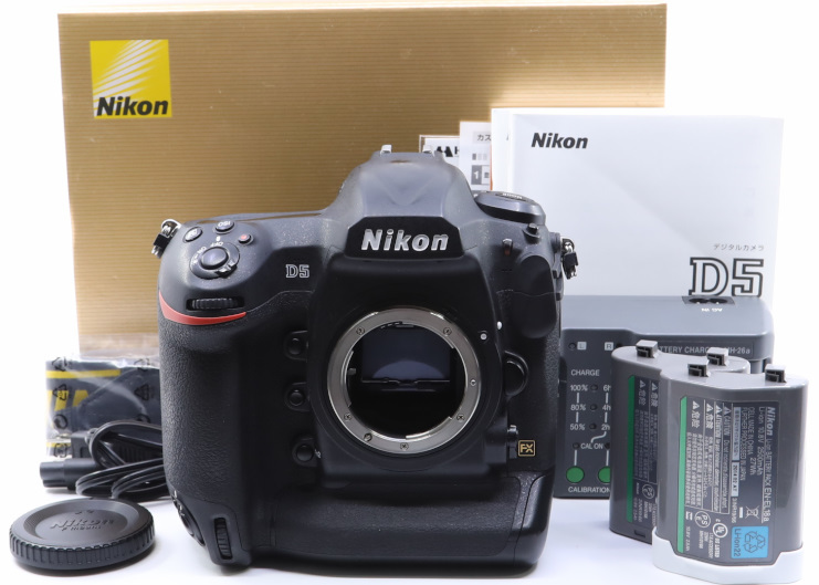 ＜良品＞ Nikon デジタル一眼レフカメラ D5 (XQD-Type) シャッター数15128枚