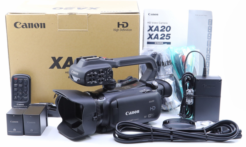 経典ブランド ＜良品＞ Canon 業務用フルHDビデオカメラ XA20 ハンドル