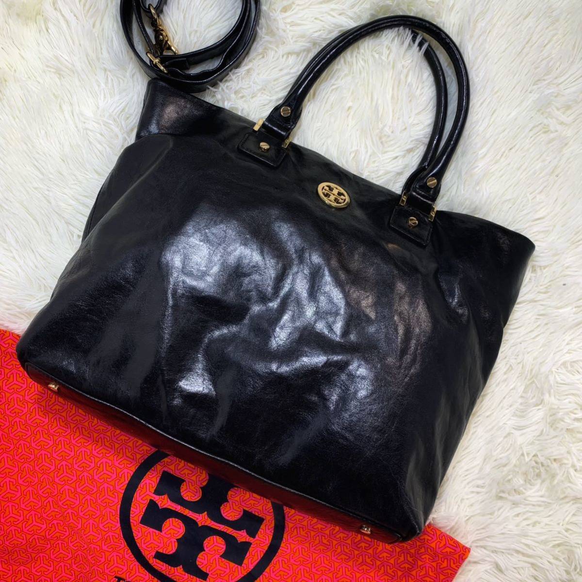 第一ネット 美品！TORY BURCH トリーバーチ 2wayトートバッグ